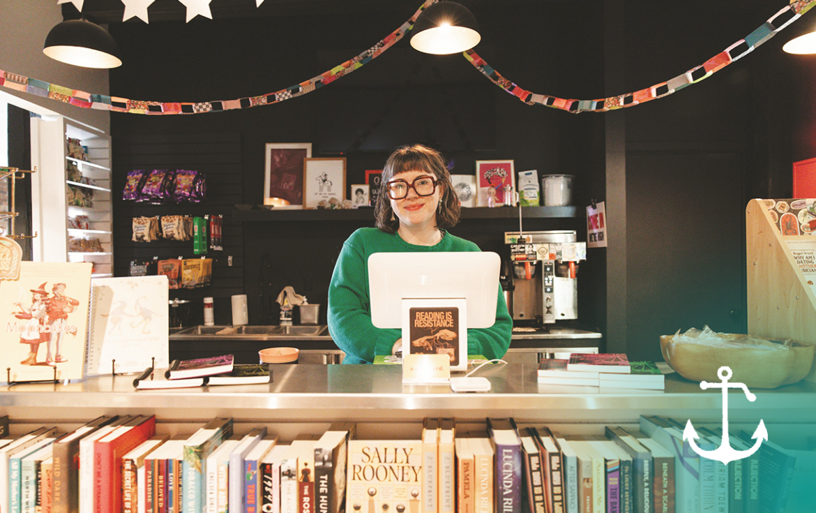Portal Book Shop Set & Setting Adds Coffee Service